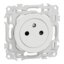Miniatures photos de photos Prise de courant 2P+T affleurante à bornes automatiques – SCHNEIDER ELECTRIC - ODACE – Blanc craie1