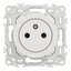 Miniatures photos de photos Prise de courant 2P+T affleurante à bornes automatiques – SCHNEIDER ELECTRIC - ODACE – Blanc craie2