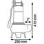 Miniatures schemas de schemas Pompe de relevage - PR21/12 - Capvert - 750 W - 21m³/h1