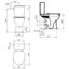 Miniatures schemas de schemas Pack WC - Ulysse - PORCHER - Sortie horizontale - Réservoir 3/6 L1
