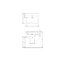 Miniatures schemas de schemas Lavabo PMR - SIDER - Avec trop plein - L. 67,5 x l. 55,5 cm1