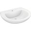 Miniatures photos de photos Lavabo blanc – SIDER - Sans trop-plein - l60 X L44,5 cm1