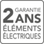 2 ans éléments électriques