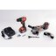 Miniatures photos de photos Kit perceuse-visseuse à percussion + meuleuse d’angle – DCK – 20 V – 2 batteries 4,0 Ah2