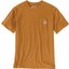 Miniatures photos de photos T-shirt en coton - CARHARTT - Marron1