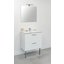 Miniatures photos de photos Ensemble meuble salle de bain avec miroir - SIDER - Socoa - Blanc1