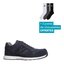 Miniatures photos de photos Chaussures de sécurité basses - VISMO - Retro Runner LX EG66 - Gris + Lot de 3 paires de chaussettes OFFERTES1
