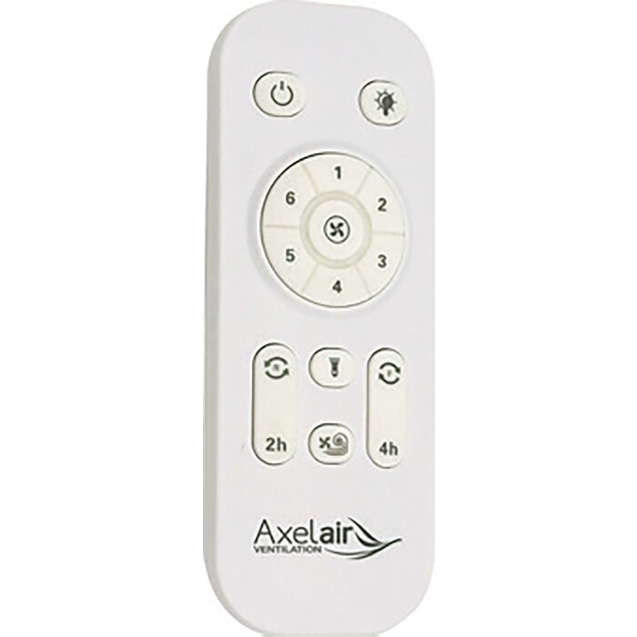 Ventilateur plafonnier - AXELAIR - Réversible - Blanc - Ø90mm-3