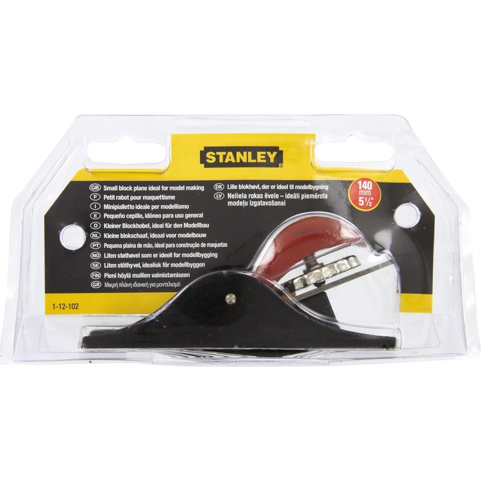 Rabot 102 Stanley - Longueur 140 mm - Fer 35 mm-2