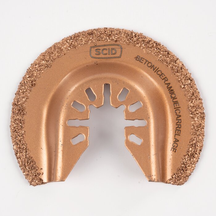 Lame de scie segmentée carbure oscillante - SCID - Diamètre 64 mm-3