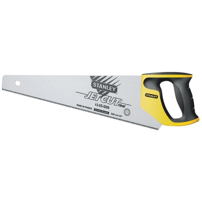 Scie égoïne - Stanley Jet cut   - 11 dents/pouce - Fine-1