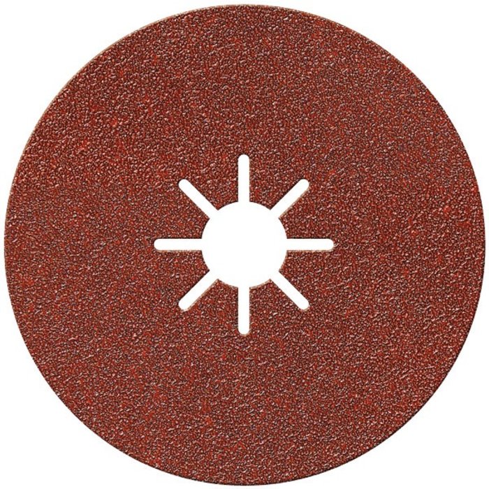 Disque abrasif - SCID - Alésage étoilé 22 mm - Diamètre 125 mm