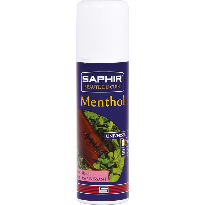 Désodorisant chaussures Saphir - Menthol - Aérosol 200 ml
