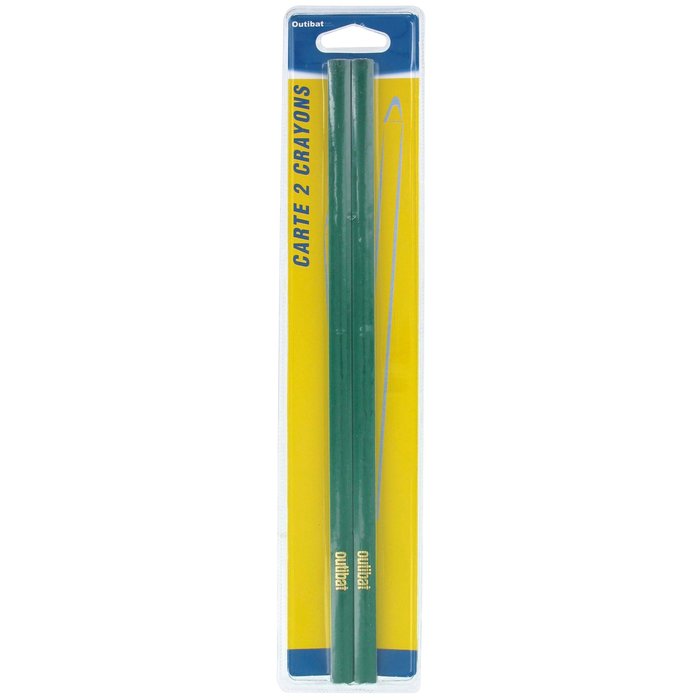 Crayon de maçon mine dure Outibat - 2 crayons - Pro-1