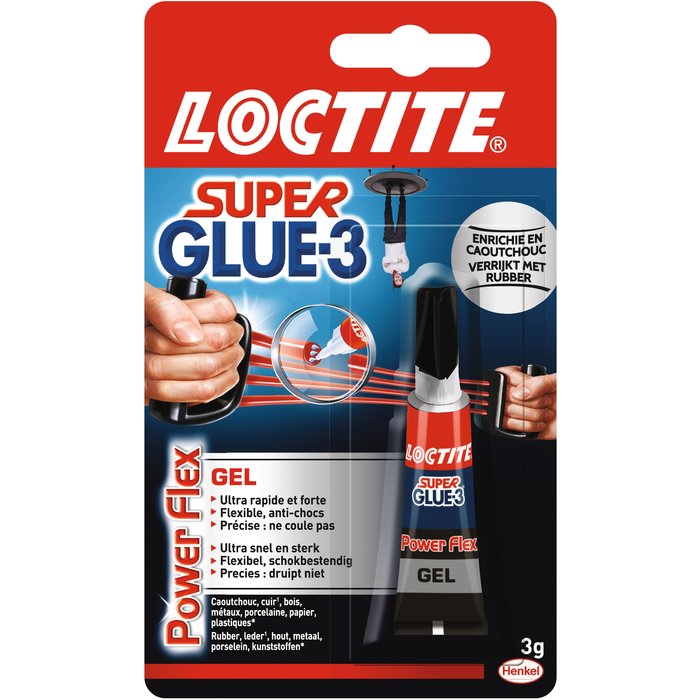 Super Glue 3 - Loctite - Gel - 3 g -2