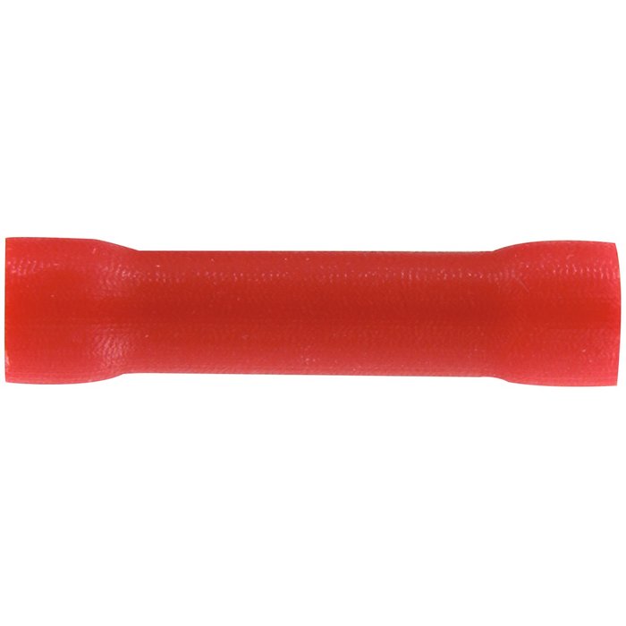 Manchon - Cylindrique - Dhome - Section de 0,5 à 1,5 mm² - Rouge - Sachet de 10-2