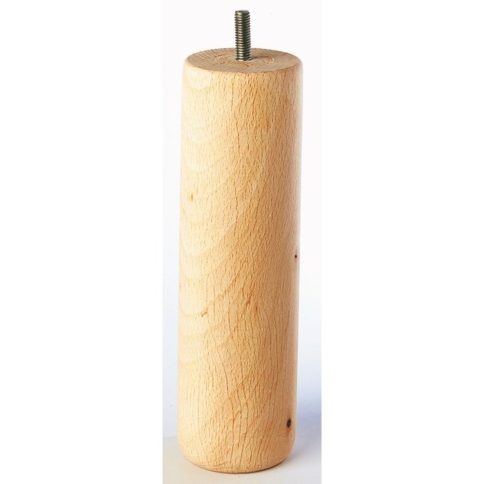 Pied de lit Cylindrique - Diamètre 60 mm - Hauteur 200 mm