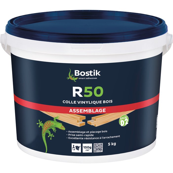 Colle vinylique prise moyenne 5 kg - R50 - Bostik-1