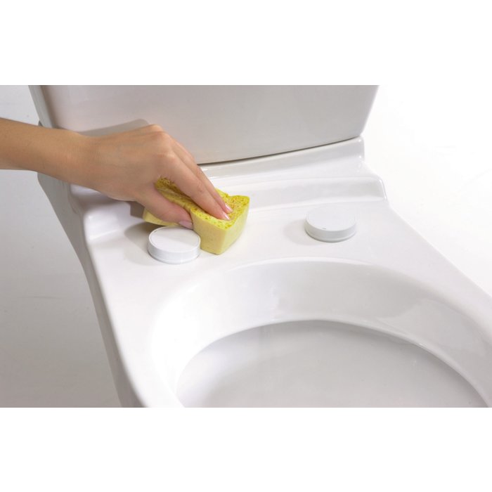Abattant WC - DUBOURGEL - Simple - 44,5 x 37,5 cm-4