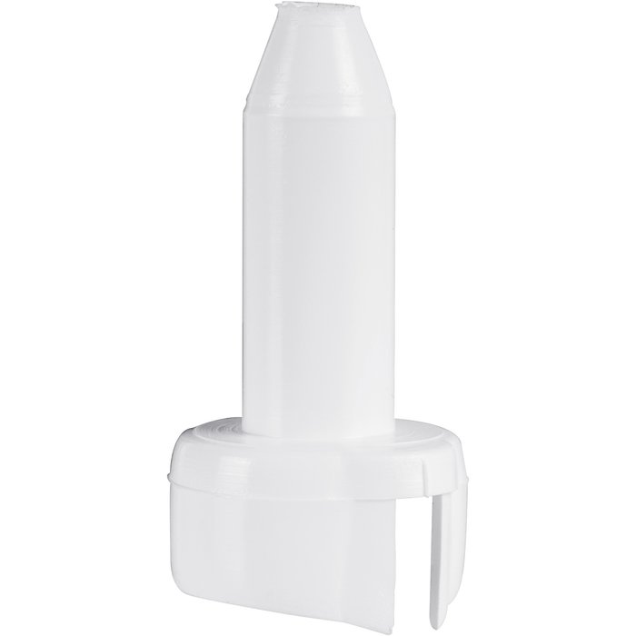 Fourreau plastique blanc - Ø 9,4 mm - Pour paumelle universelles - Vendu par 12 - Monin
