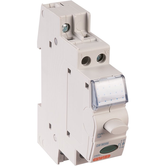 Bouton poussoir avec voyant lumineux - Gewiss-1
