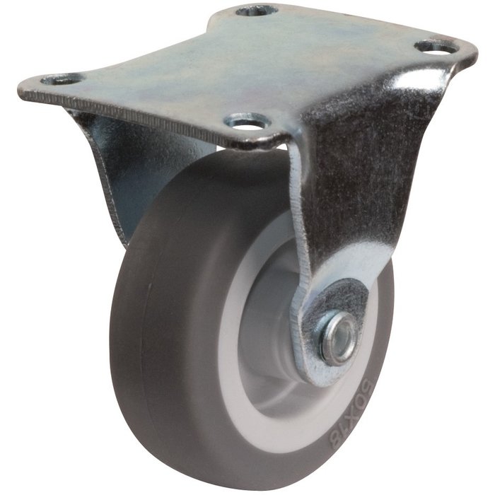 Roulette ameublement à monture fixe série S18-1