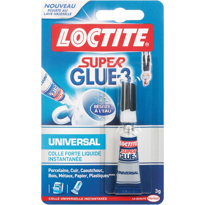 Super Glue 3 - Loctite - Universal 3 g - Liquide - Loctite-2