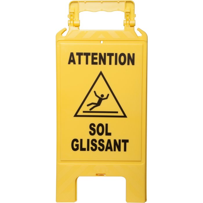 Chevalet de signalisation pliable - Usage intérieur et extérieur-1