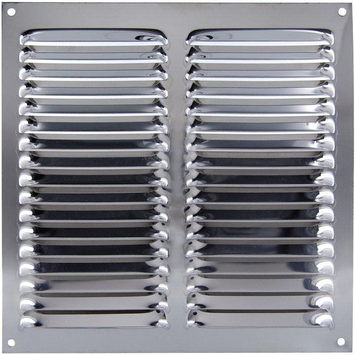 Grille d'aération inox - 190 x 190 mm - Autogyre-1