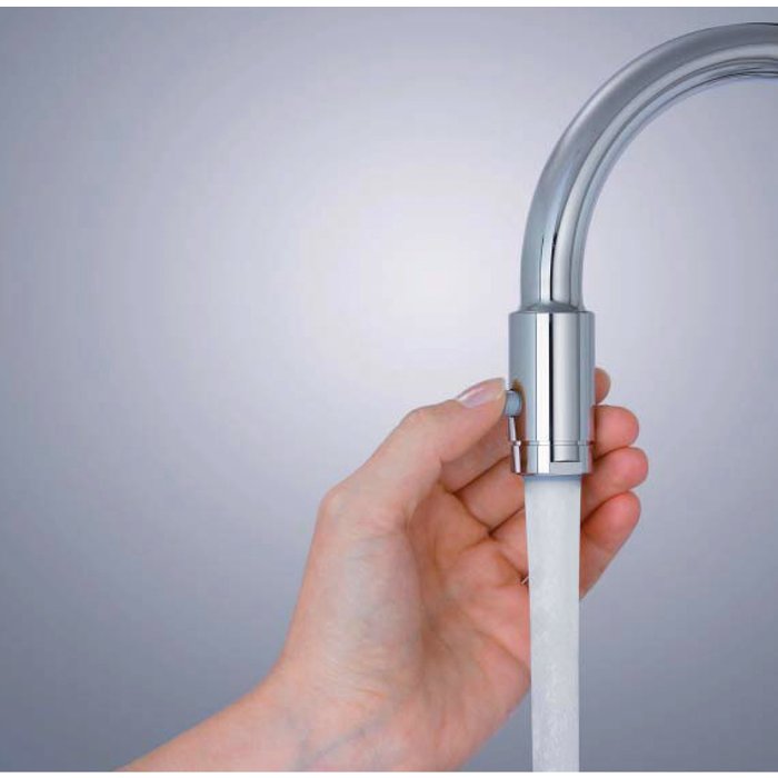 Régulateur de débit pour douche – NEOPERL – PCR – Filetage 1/2” x 1/2” – Économiseur d’eau – Finition Chromée-2