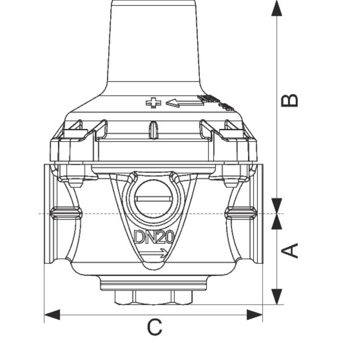 Réducteur de pression n°11 bis RC - Femelle / Femelle-1