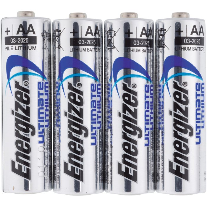 Pile lithium 1,5 V - LR6 - Ultimate Lithium - Vendu par 4 - Energizer-1