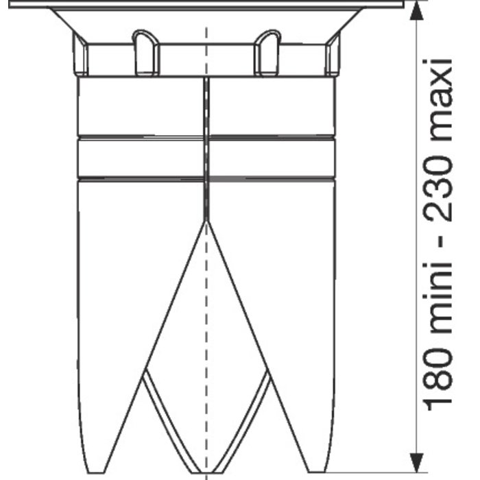 Accessoires pour kit siphon de sol PMR-1