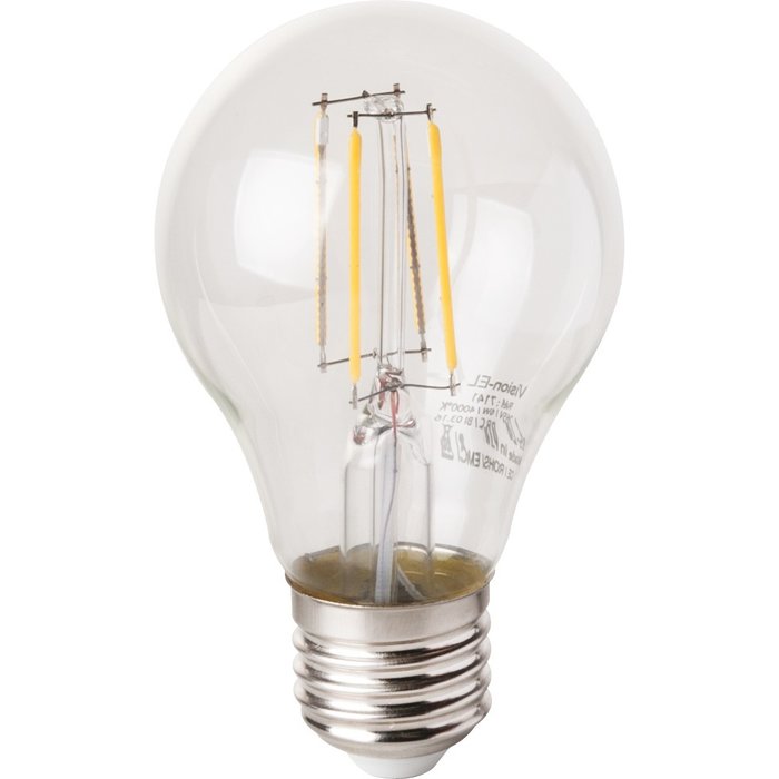 Ampoule LED standard à filament - Miidex Lighting - E27 - 4000 K - Claire-1