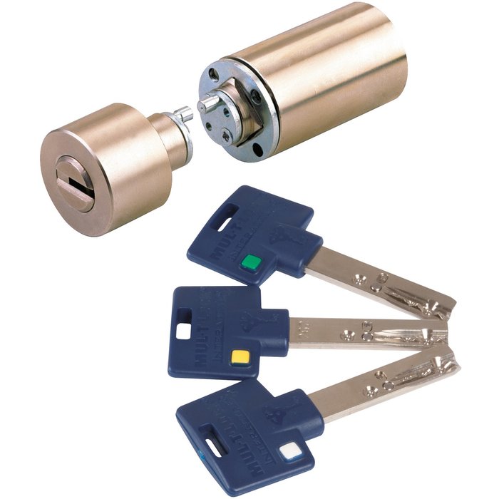 Cylindre rond bronze - 30 x 45 mm - Interactive + - Mul-T-lock-1