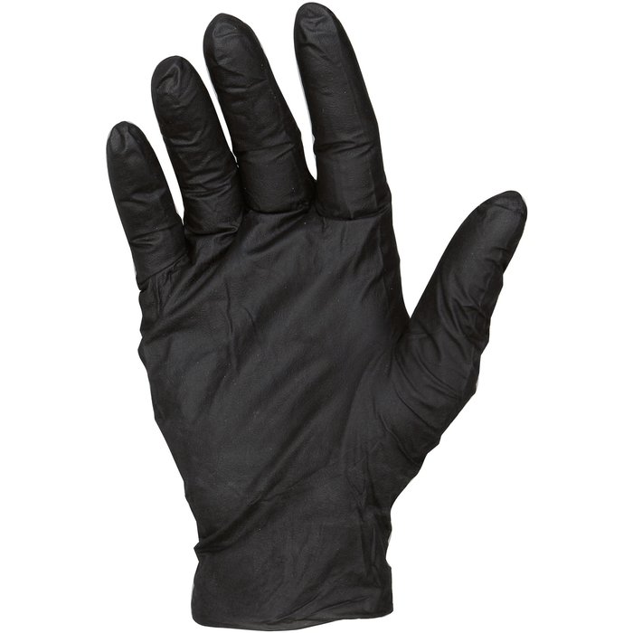 Gant jetable noir - Vendu par 100 - Black Mamba - M-2