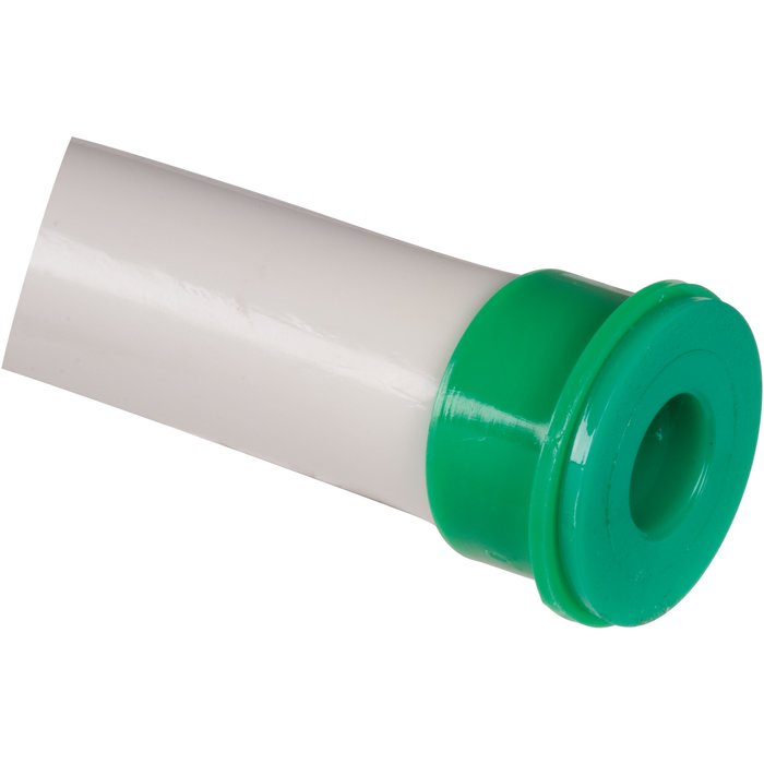 Flexible lisse Blanc - SIDER - Embout vert - 1,5 m-2
