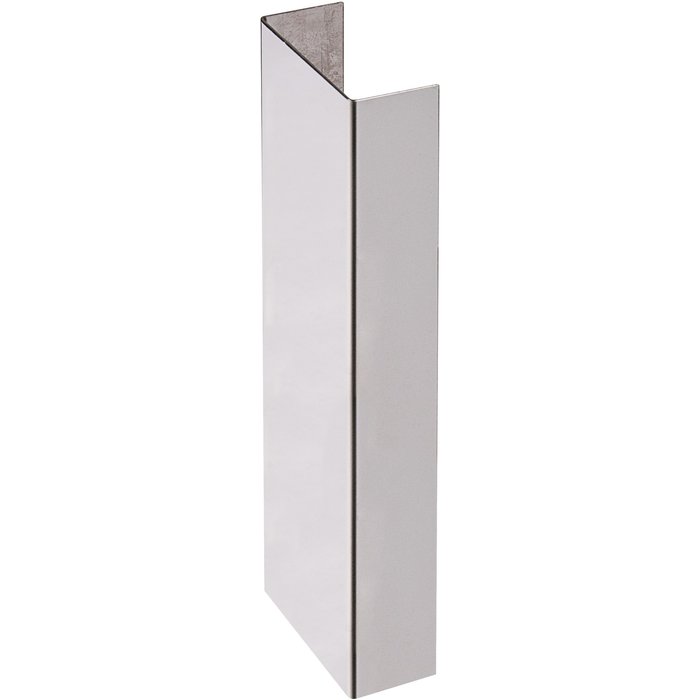 Plinthe bas de porte nox brillant - En U - 150 mm-1
