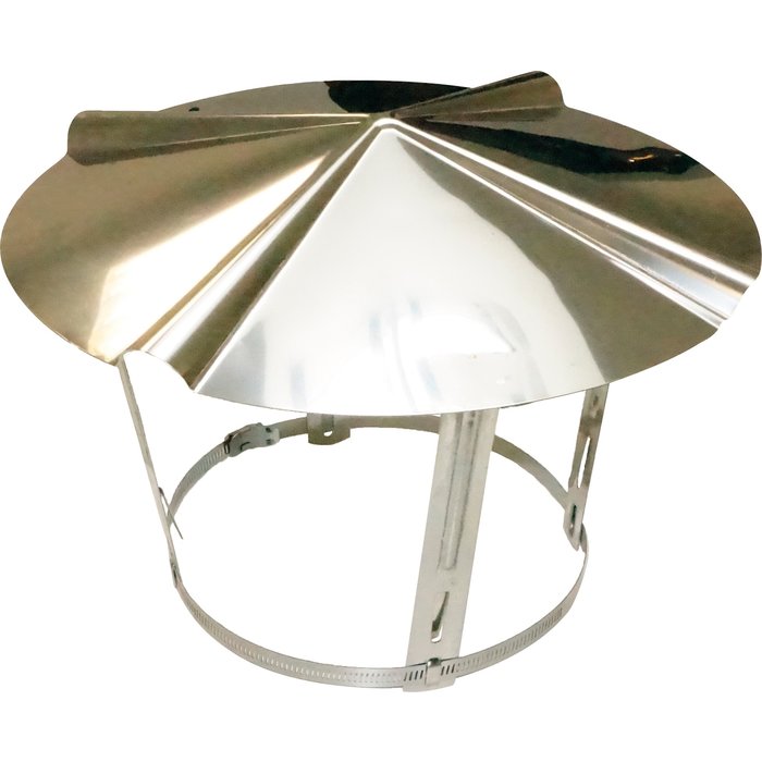 Chapeau chinois inox - Ø 120 / 140 mm - Tolerie Emaillerie Nantaise-1