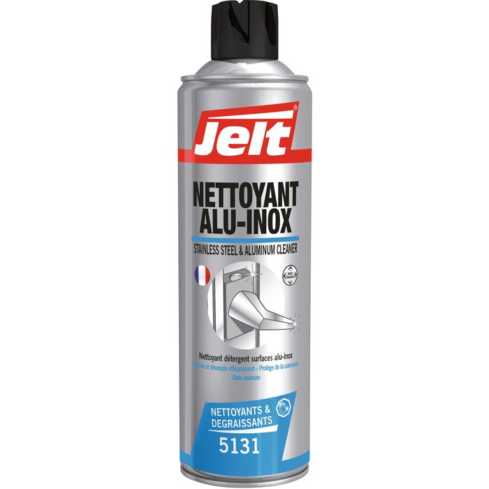 Nettoyant alu-inox - 650 ml - Jelt