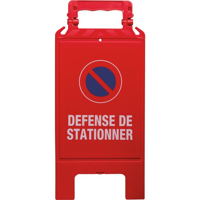 Chevalet pliable de signalisation - Défense de stationner-1