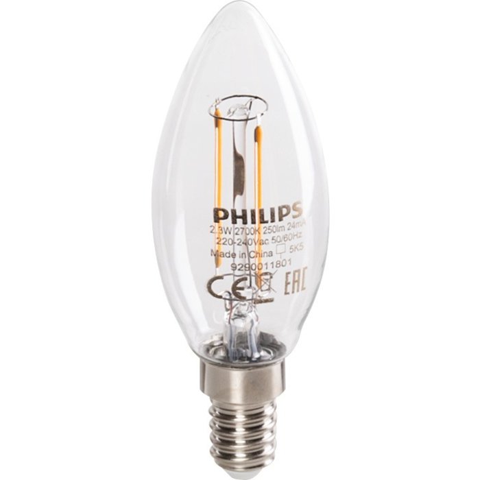 Lampe LED Candle Classic à filament E14 - Philips-1