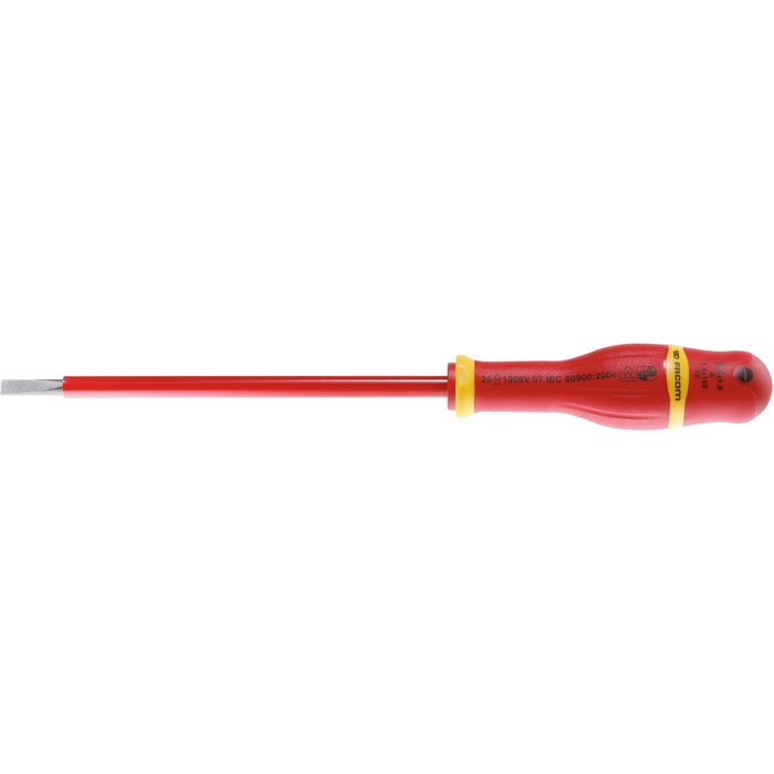 Tournevis à fente protwist - Ø 5,5 mm - Lame 12,5 cm - Isolé 1000 V - Facom-1