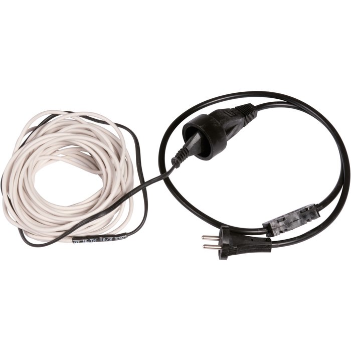 Câble souple chauffant avec revêtement silicone - 24 m