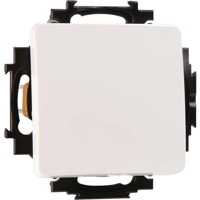 Bouton poussoir blanc - Liberty - Dhome-1