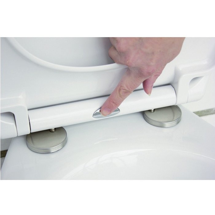 Abattant WC Blanc double - Tissot pro - Olfa-6