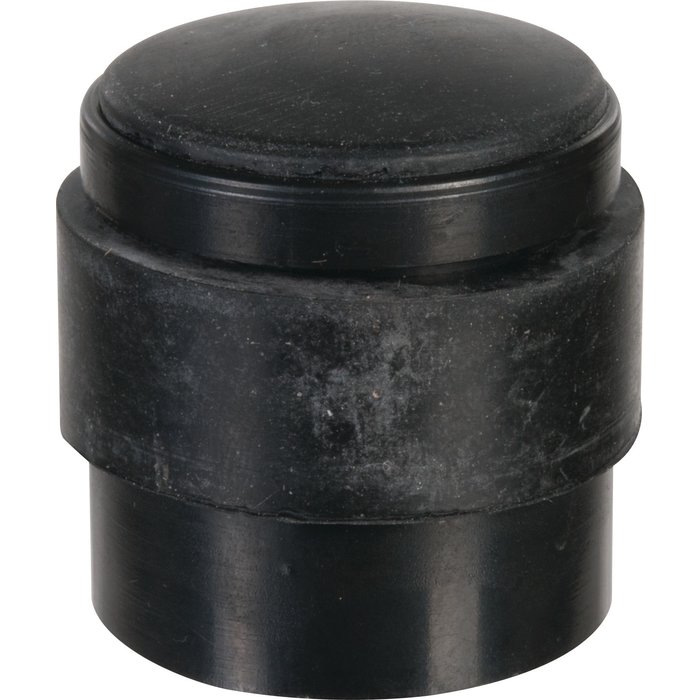 Butoir rond nylon noir plein - Ø 38 x 40 mm - Eurowale-1