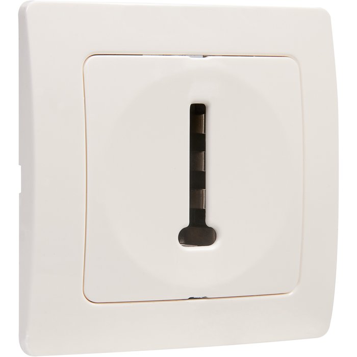 Prise téléphonique blanche complète - Liberty - Dhome-1