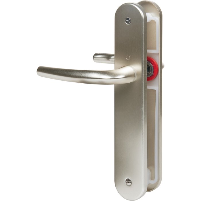 Poignée de porte - San diego - Hoppe - Beige ivoire - 195 mm-1