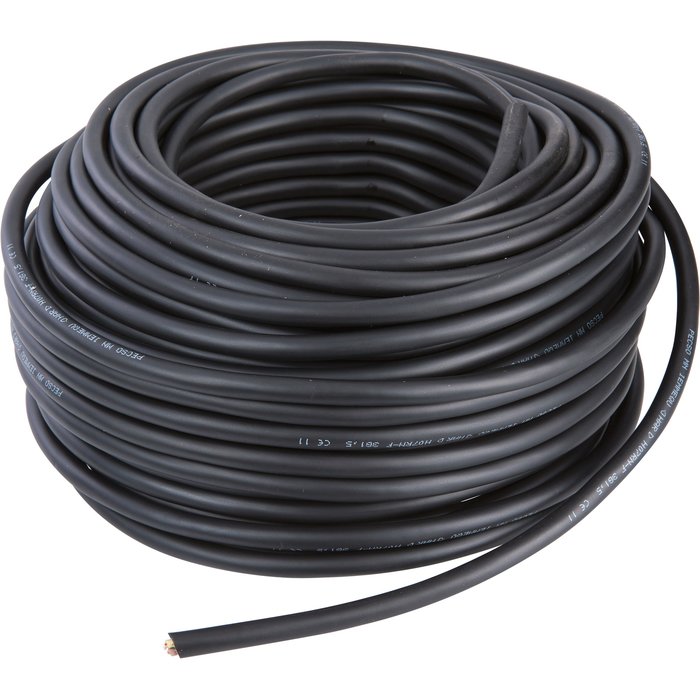Câble souple industriel H07 RN-F noir - 3G1,5 mm² - Couronne de 50 m - Sermes-2